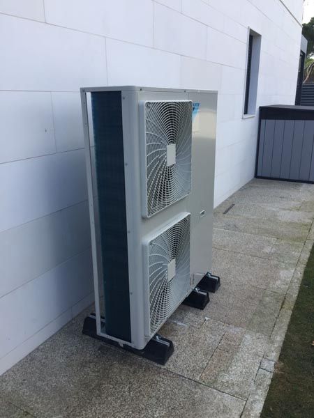 Vista exterior de equipo declimatizacion